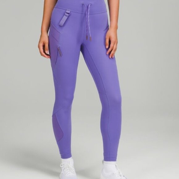 Lot of 2x [Lululemon] Cargo Hiking Leggings & Scoop Neck Tank Top Women's Sz 4 - Picture 2 of 12